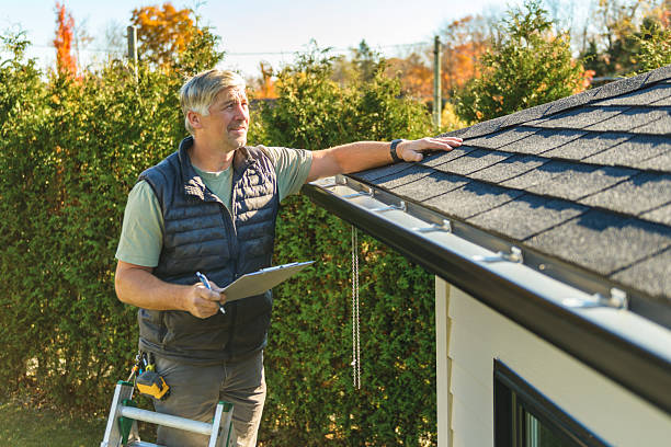 Professional Roofing technician working in West Peterborough, NH